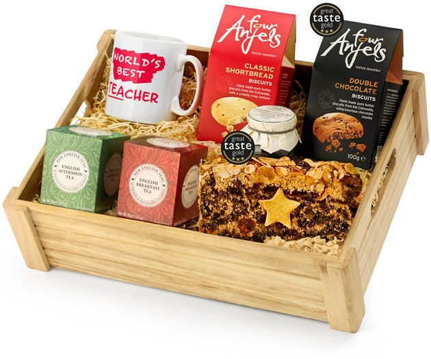 Gifts For Teachers Tea Lover's Gift Set in Wood